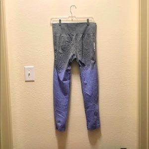 Gymshark Ombre Seamless Leggings - Indigo/Black
